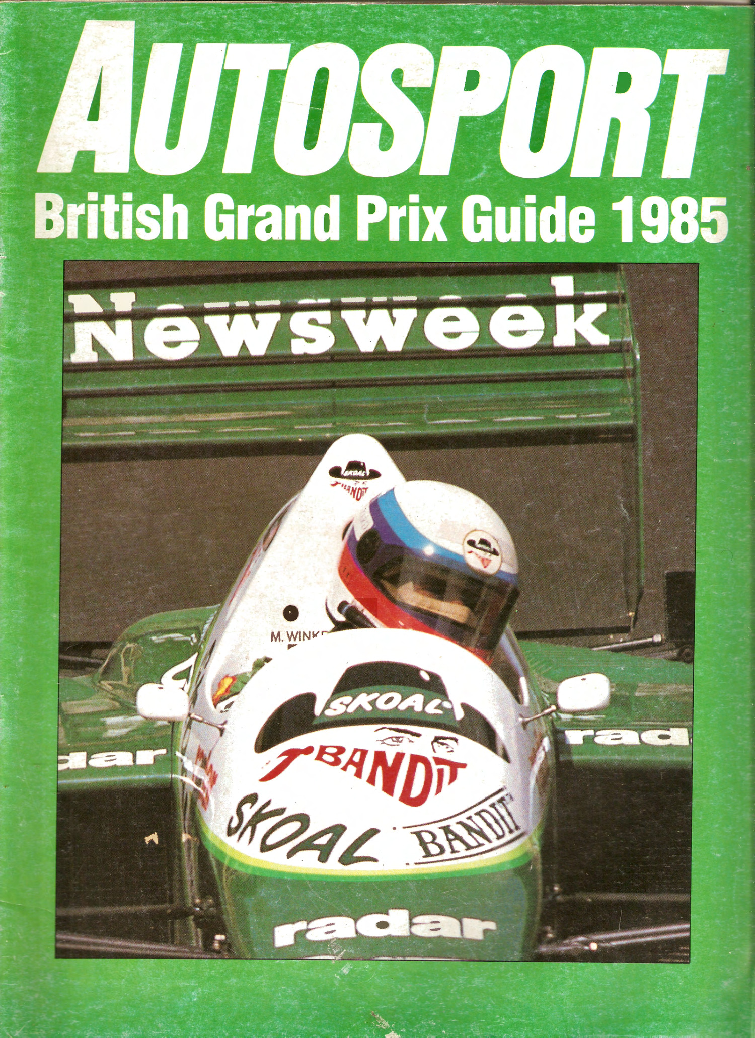 Autosport Magazine British Grand Prix Guide No Ads