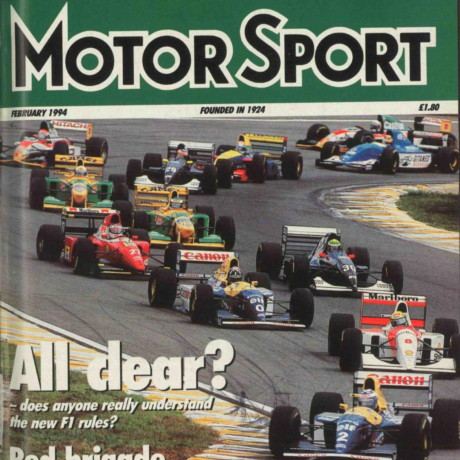 Motorsport Magazine 199402 Pdf 